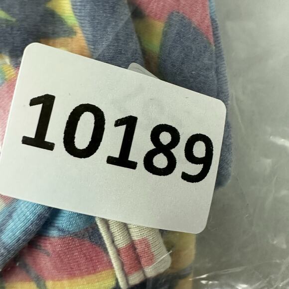 Lularoe Classic Tee Womens Small Blue Multicolor Floral Basic Boho Colorful - Picture 10 of 10